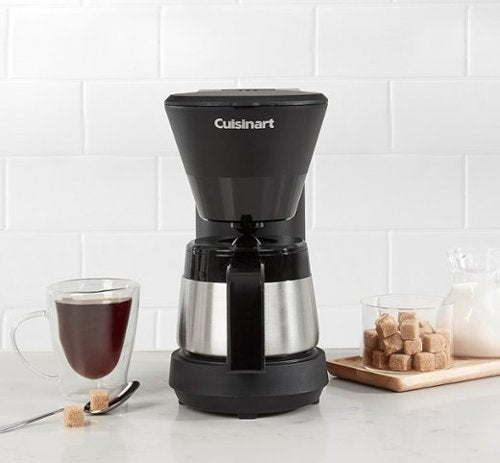 Cuisinart - 5-Cup Coffeemaker w SS Carafe - Black