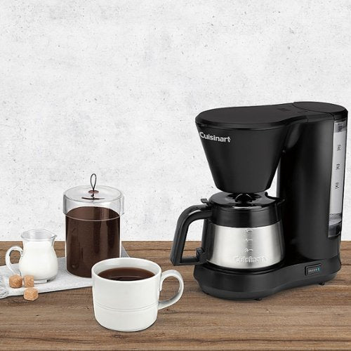 Cuisinart - 5-Cup Coffeemaker w SS Carafe - Black