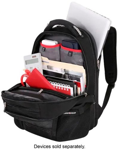 SwissGear - ScanSmart Laptop Backpack - Black