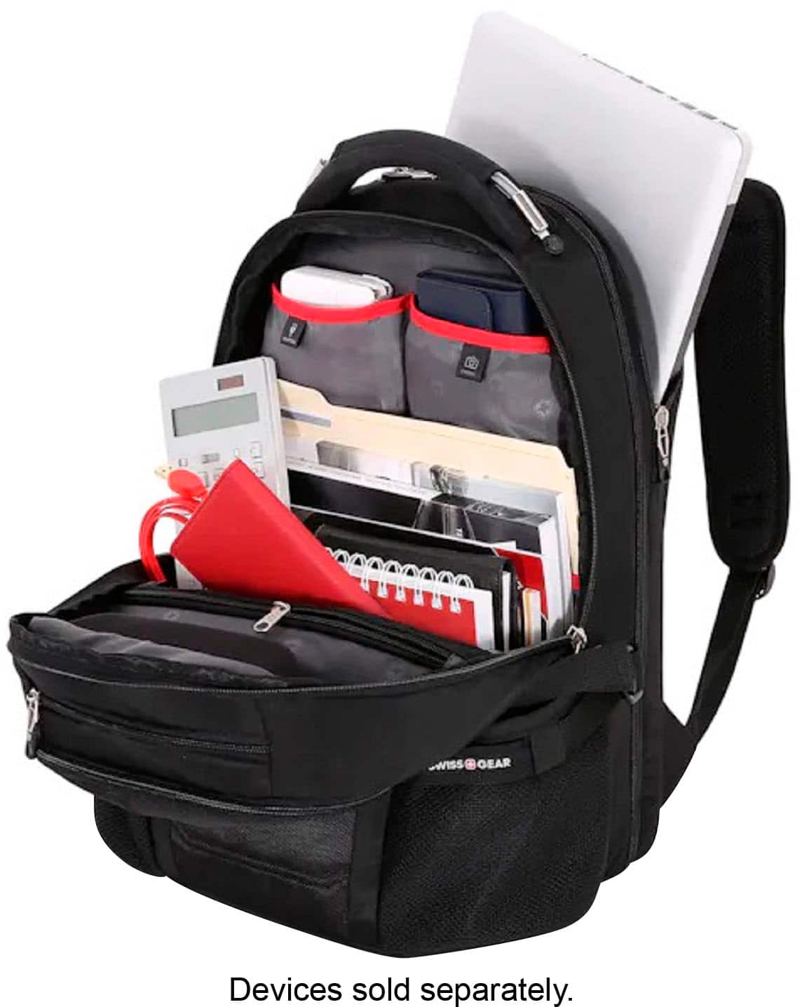 SwissGear - ScanSmart Laptop Backpack - Black