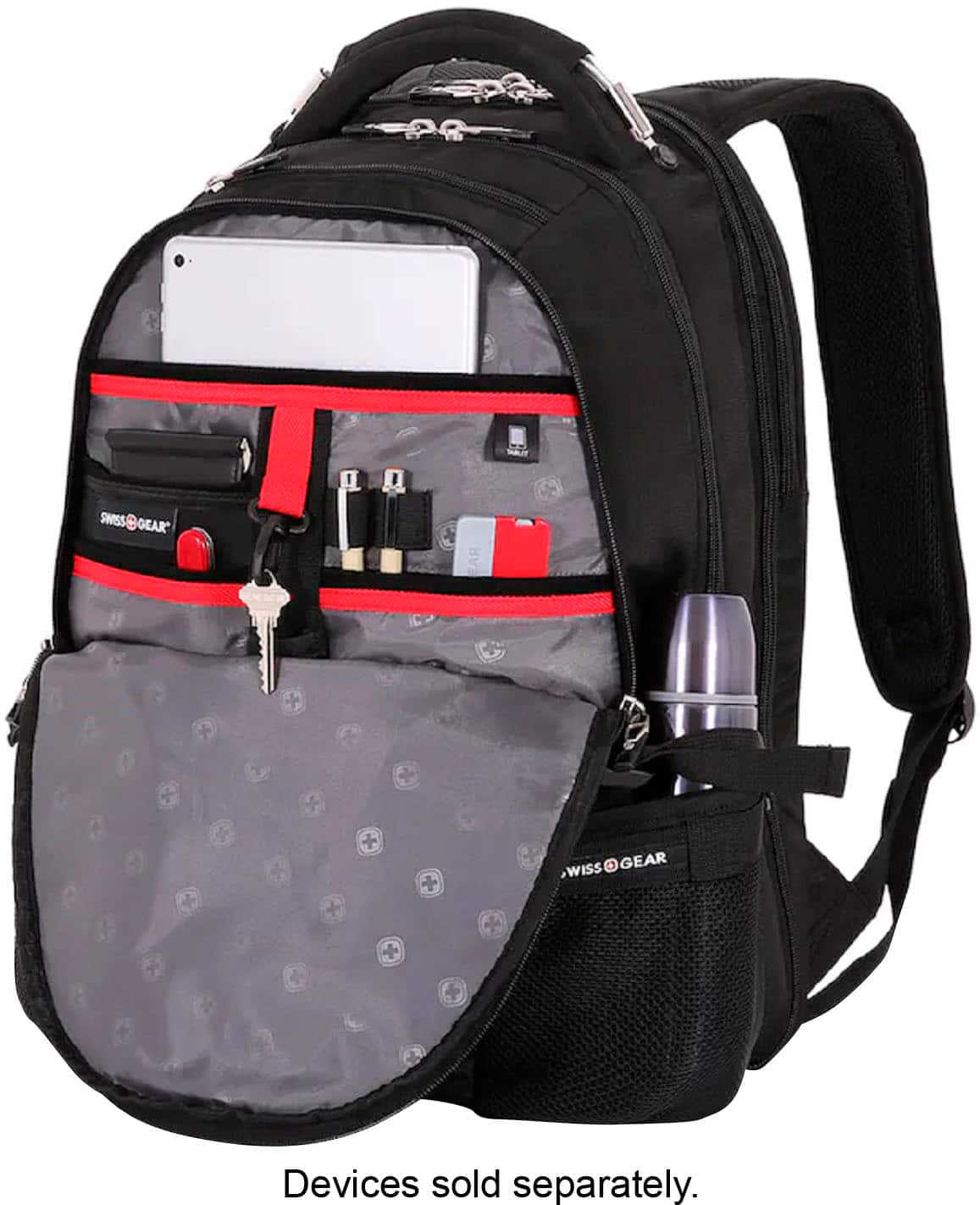 SwissGear - ScanSmart Laptop Backpack - Black