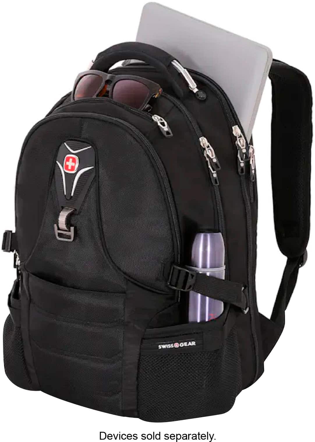 SwissGear - ScanSmart Laptop Backpack - Black