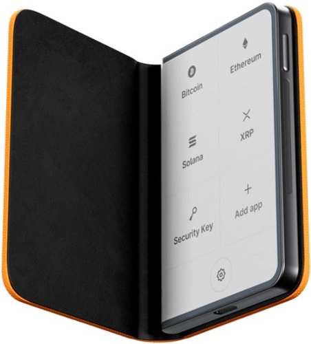 Ledger - Stax Magnet Shell - Bitcoin Orange