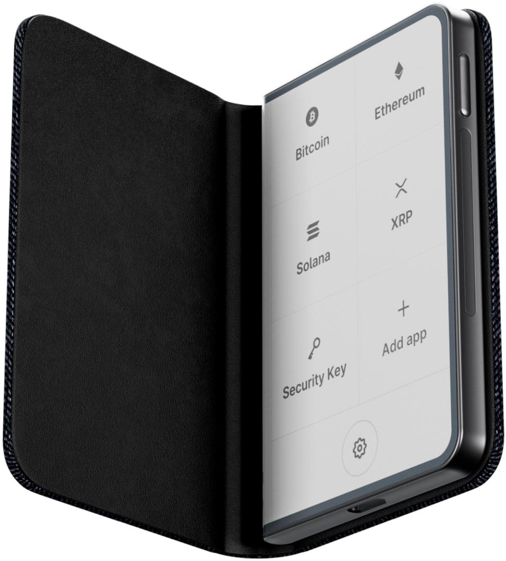 Ledger - Stax Magnet Shell - Business Charcoal