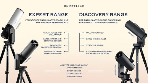 Unistellar - eQuinox 2 Smart Telescope with Backpack - Black