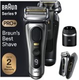 Braun - Series 9 PRO+ Electric Shaver with 6 in 1 SmartCare Center - Silver