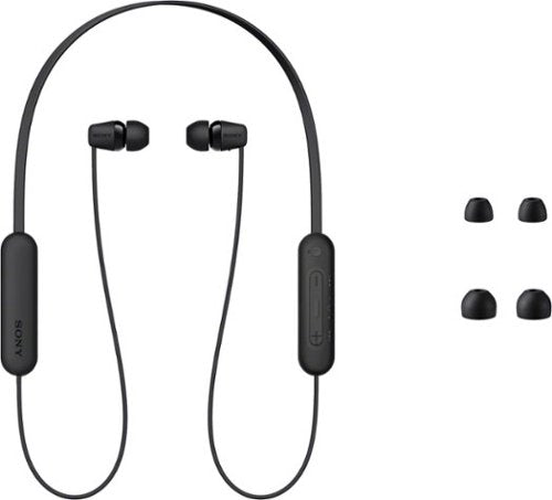 Sony - WIC100 Wireless In-ear Headphone - Black