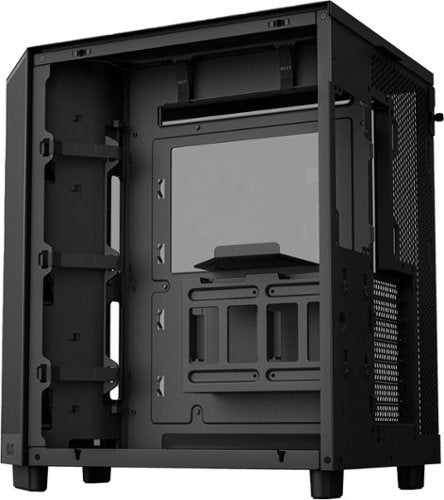 NZXT - H6 Flow ATX Mid-Tower PC Case with Dual Chamber - Black