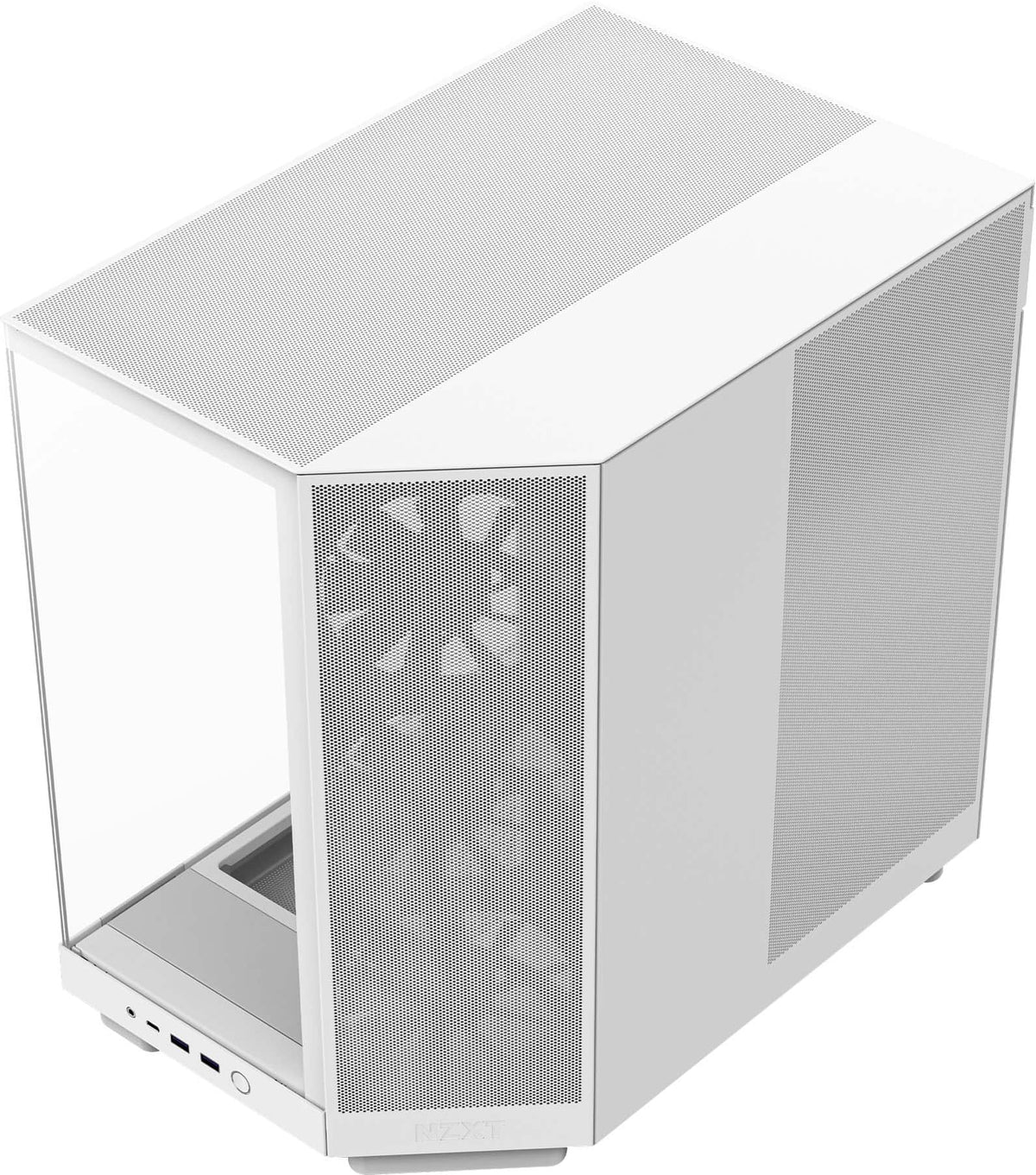 NZXT - H6 Flow ATX Mid-Tower PC Case with Dual Chamber - White