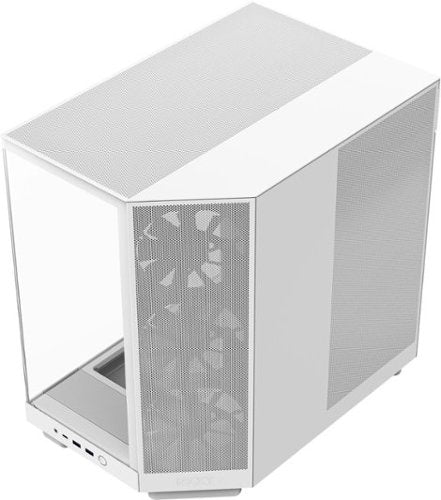 NZXT - H6 Flow ATX Mid-Tower PC Case with Dual Chamber - White