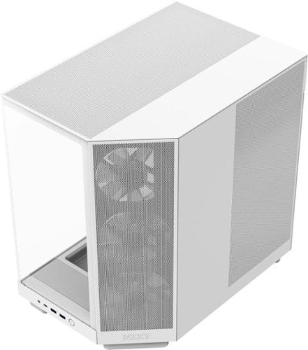 NZXT - H6 Flow RGB ATX Mid-Tower PC Case with Dual Chamber - White