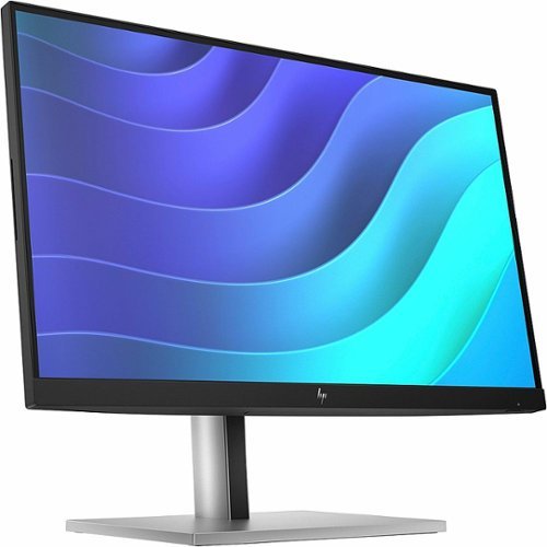HP - 21.5" IPS LCD FHD 75Hz Monitor (USB, HDMI) - Black/Silver