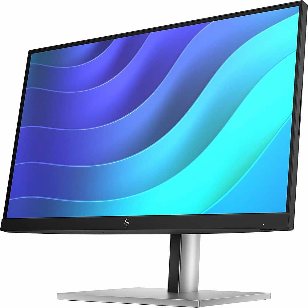 HP - 21.5" IPS LCD FHD 75Hz Monitor (USB, HDMI) - Black/Silver