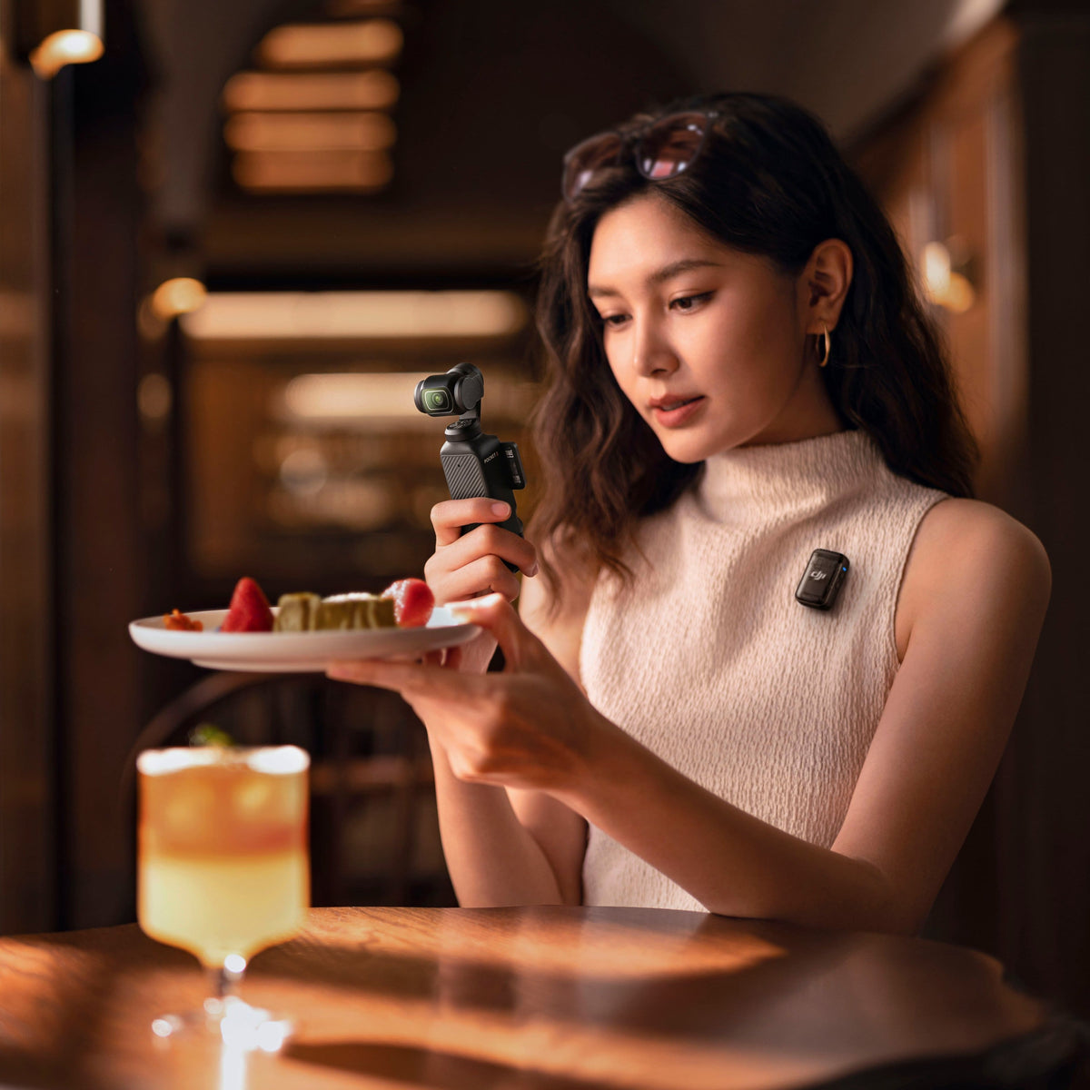 DJI - Osmo Pocket 3 3-Axis Stabilized 4K Handheld Camera with Rotatable Touchscreen - Gray