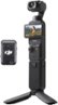 DJI - Osmo Pocket 3 Creator Combo 3-Axis Stabilized 4K Vlog Camera with Rotatable Touchscreen - Gray