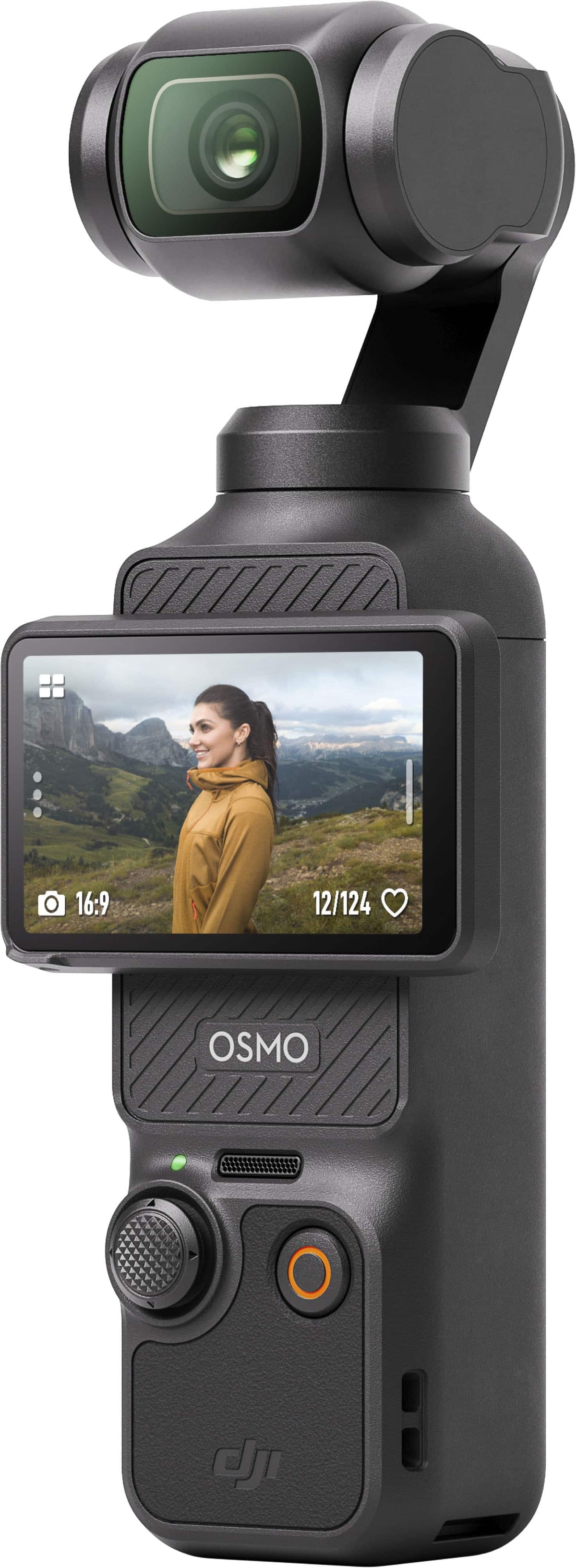 DJI - Osmo Pocket 3 Creator Combo 3-Axis Stabilized 4K Vlog Camera with Rotatable Touchscreen - Gray
