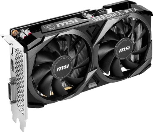 MSI - NVIDIA RTX 3050 VENTUS 2X XS 8G OC - 8GB GDDR6 - PCI Express 4.0 - Graphics Card - Black