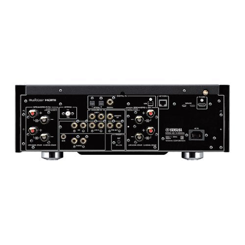 Yamaha - Continuous Power 180 Watt 2.0 Channel Bluetooth Network Stereo Receiver - Black