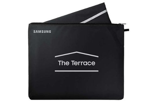Samsung - 55" Class The Terrace Outdoor Dust Cover - Dark Gray