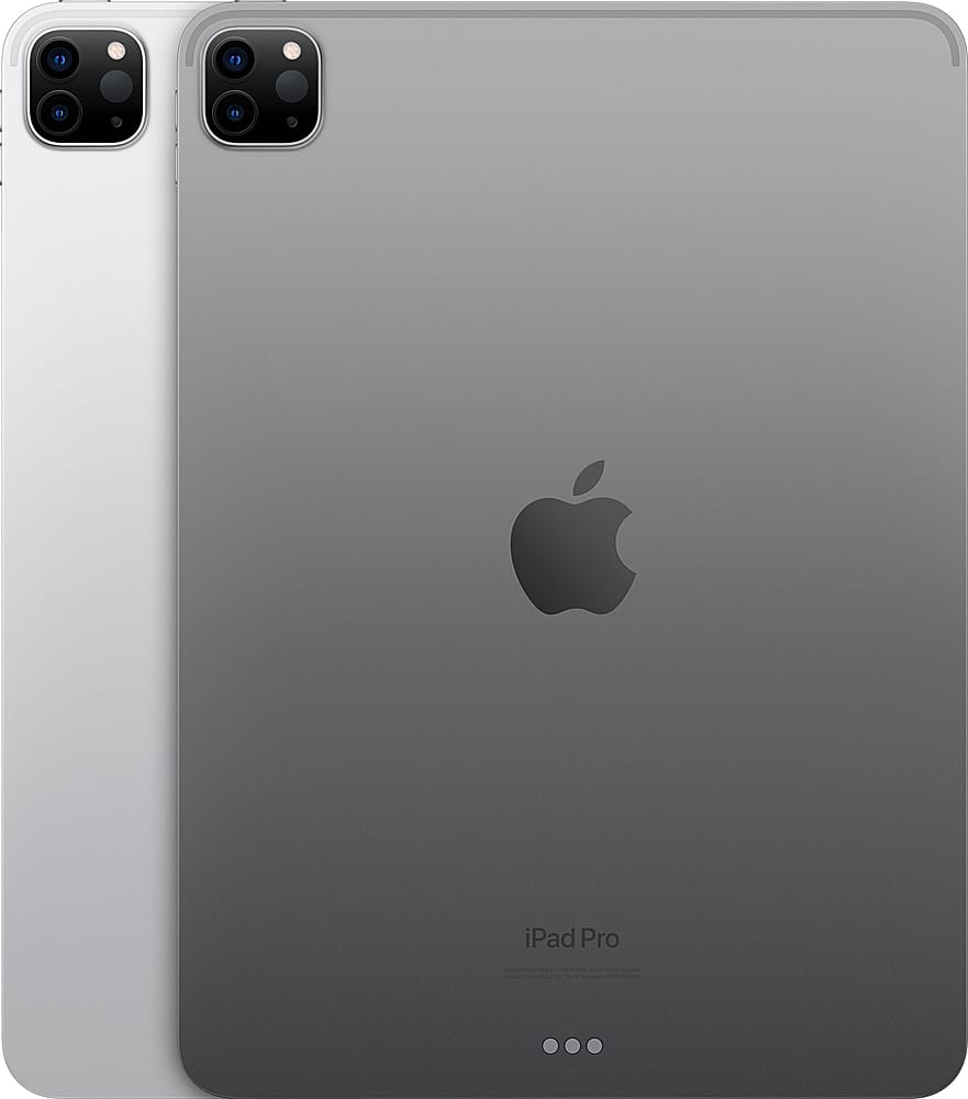 Apple - Geek Squad Certified Refurbished 12.9-Inch iPad Pro with Wi-Fi - 128GB - Space Gray