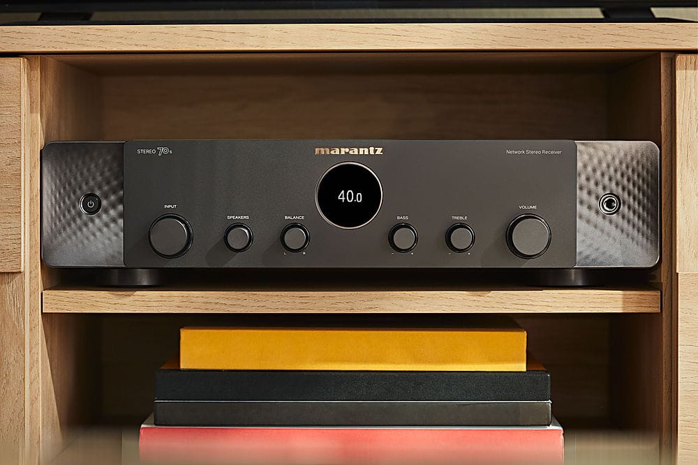 Marantz - STEREO 70s 75W 2.0-Ch. Stereo AV Receiver - Black