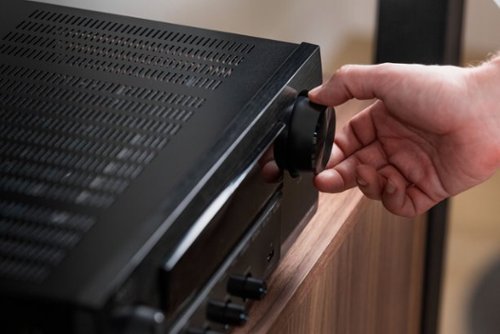 Denon - DRA-900H 100W 2.2-Ch. Bluetooth Capable with HEOS 8K Ultra HD HDR Compatible Stereo Receiver with Alexa - Black