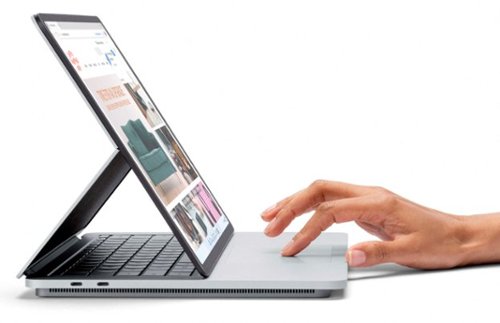 Microsoft - GS Cert Refurb Surface Lptp Studio 14.4” TouchScreen IntelCorei7 32GB Mem NVIDIA GeForceRTX3050Ti 1TB SSD - Platinum
