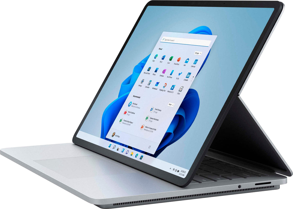 Microsoft - GS Cert Refurb Surface Laptop Studio – 14.4” Touch Screen – Intel Core i5 -16GB Memory – 512GB SSD - Platinum