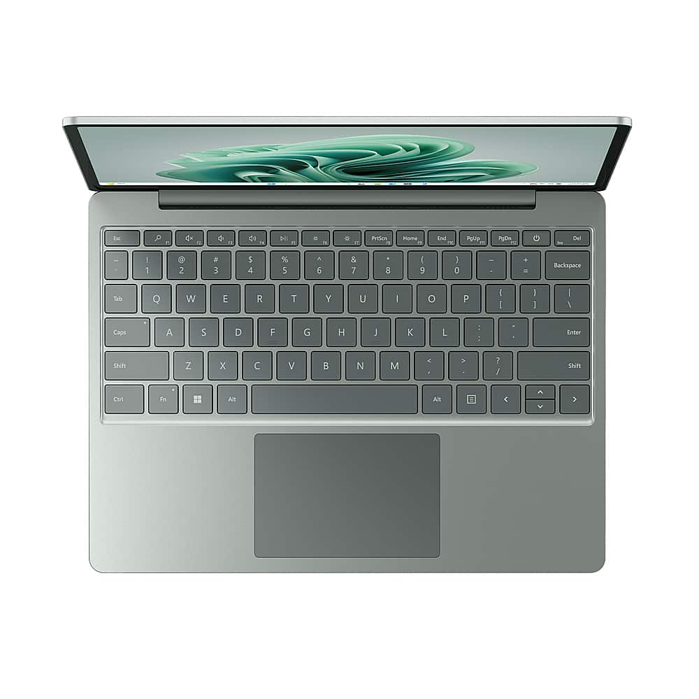 Microsoft - Geek Squad Certified Refurbished Surface Laptop Go 3 - 12.4" Touch-Screen - Intel Core i5 with 16GB Memory - Sage