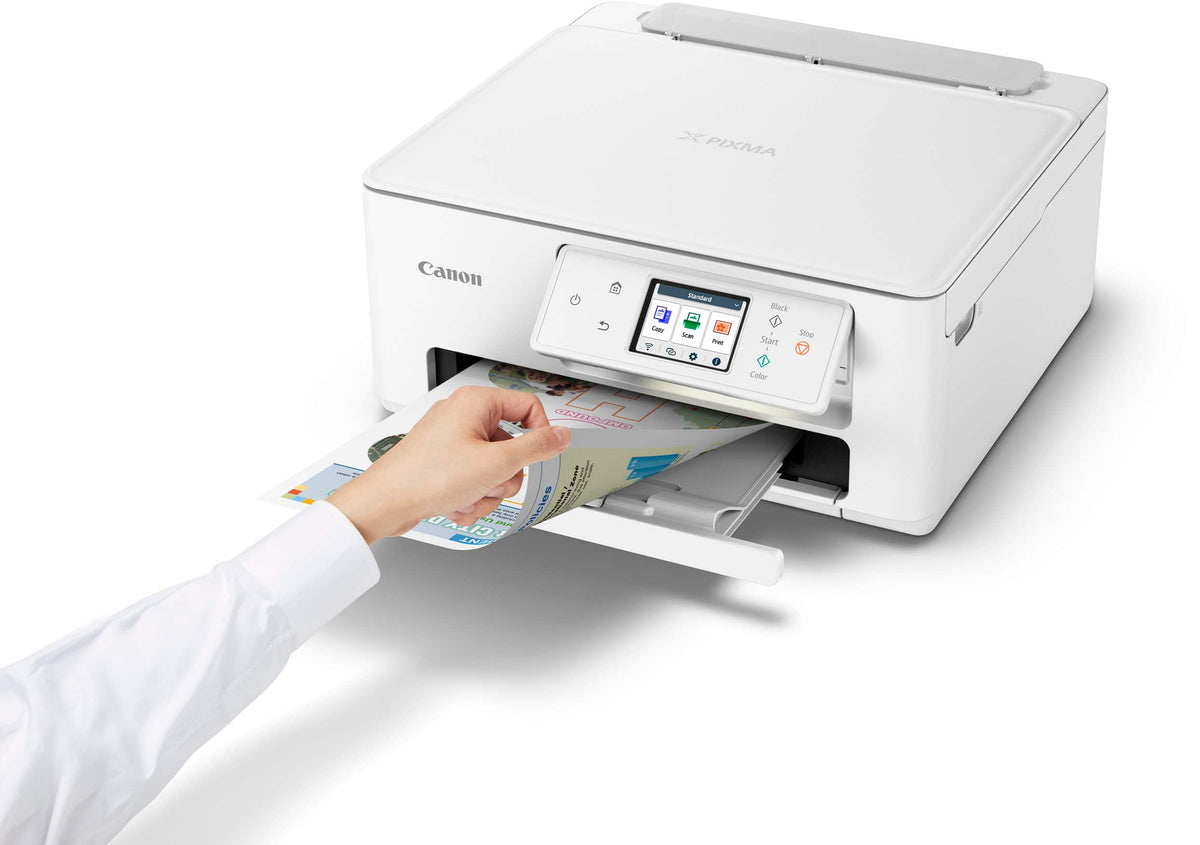 Canon - PIXMA TS7720 Wireless All-In-One Inkjet Printer - White