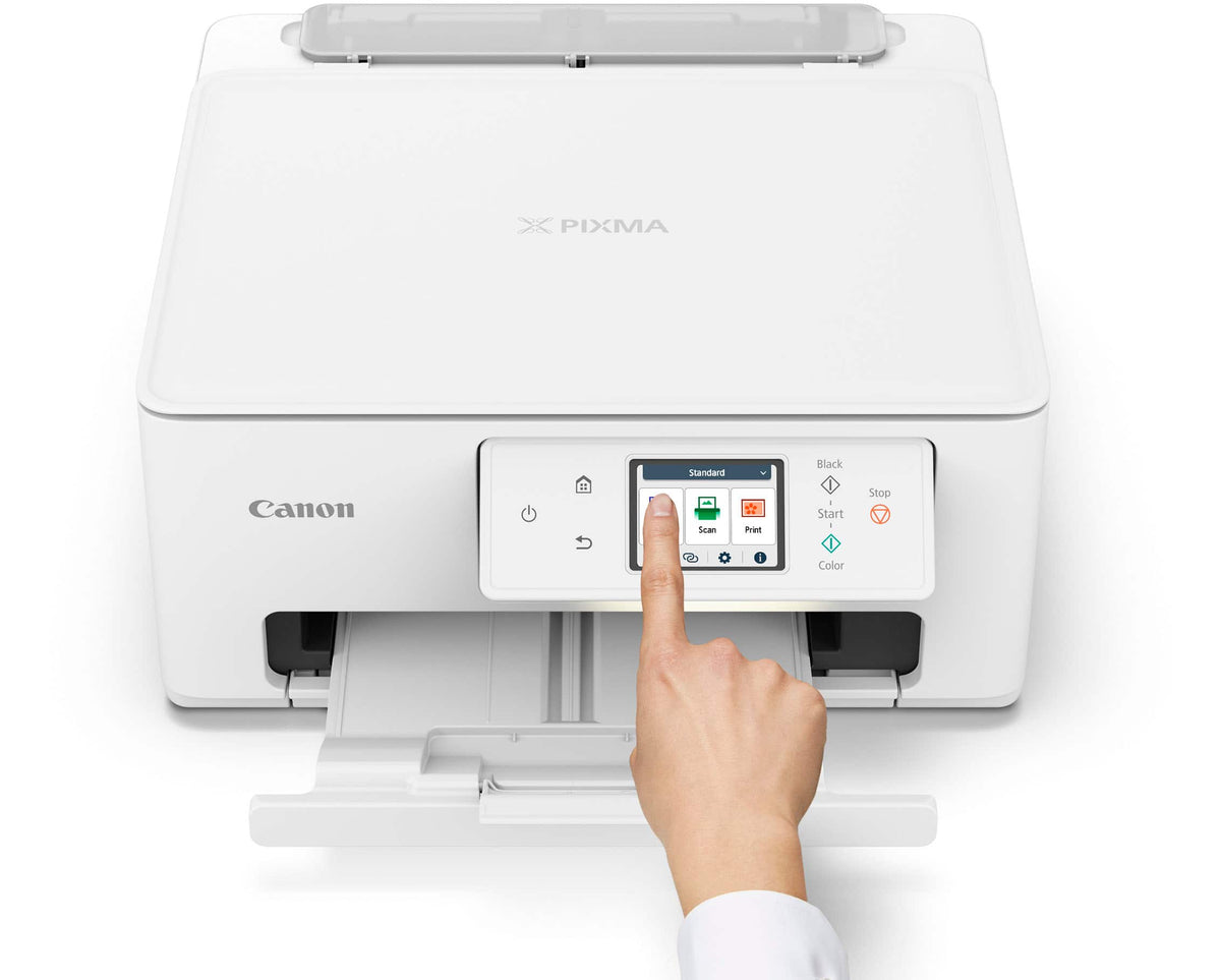 Canon - PIXMA TS7720 Wireless All-In-One Inkjet Printer - White