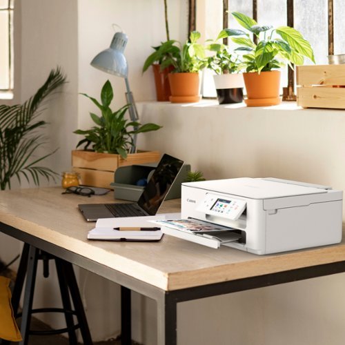 Canon - PIXMA TS7720 Wireless All-In-One Inkjet Printer - White