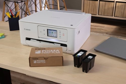 Canon - PIXMA TS7720 Wireless All-In-One Inkjet Printer - White
