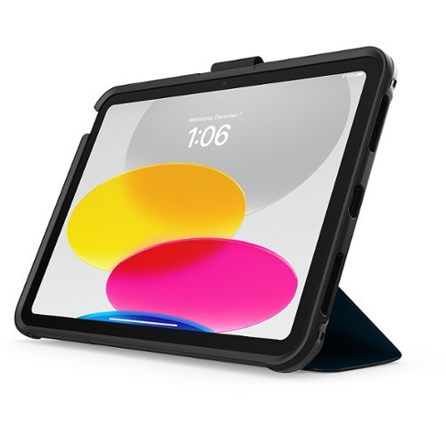 OtterBox - Symmetry Series Folio Tablet Case for Apple iPad (A16) and Apple iPad (10th generation) - Coastal Evening