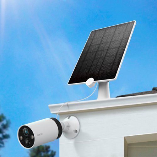 TP-Link - Tapo Mountable Solar Panel for Tapo Home Security Cameras - White