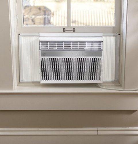 GE - 700 Sq. Ft. 14000 BTU Smart Window Air Conditioner - White