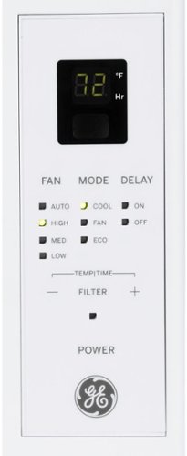 GE - 150 Sq. Ft 5000 BTU Window Air Conditioner - White