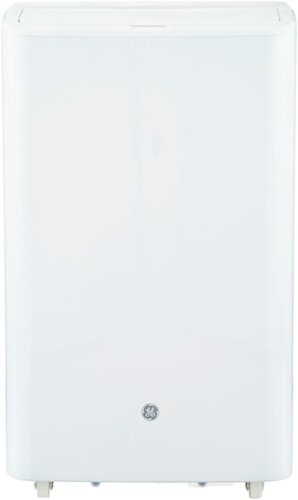 GE - 350 Sq. Ft. 8,500 BTU Smart Portable Air Conditioner - White