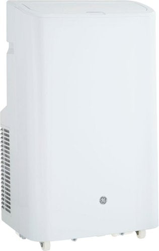 GE - 350 Sq. Ft. 8,500 BTU Smart Portable Air Conditioner - White