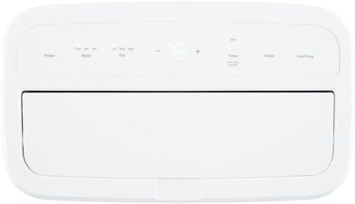 GE - 350 Sq. Ft. 8,500 BTU Smart Portable Air Conditioner - White