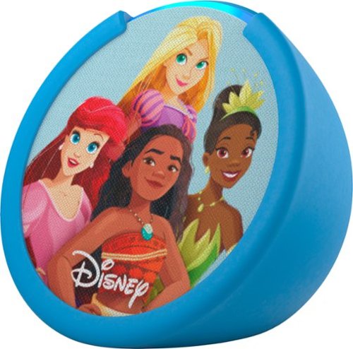 Amazon - Echo Pop Kids Smart Speaker with Alexa - Disney Princess