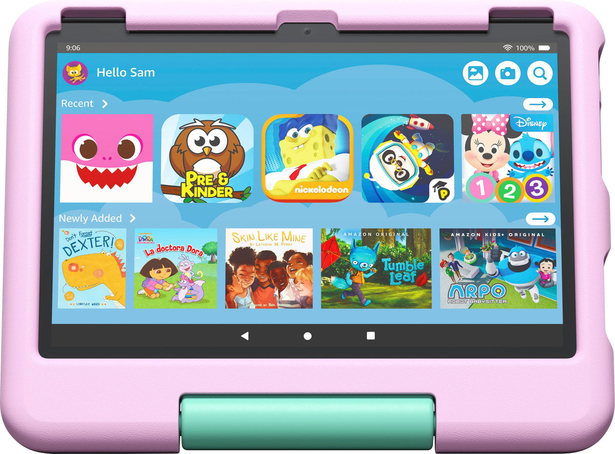 Amazon - Fire HD 10 Kids - 10.1" Tablet (2023 Release) - 32GB with Wi-Fi - Pink