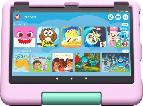 Amazon - Fire HD 10 Kids - 10.1" Tablet (2023 Release) - 32GB with Wi-Fi - Pink