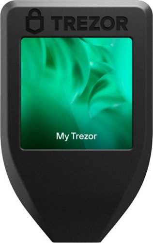 Trezor - Model T - Advanced Crypto Hardware Wallet with LCD Touch Screen - Black