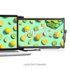 Mobile Pixels - DUEX Max DS 14.1" IPS LCD Monitor - Black