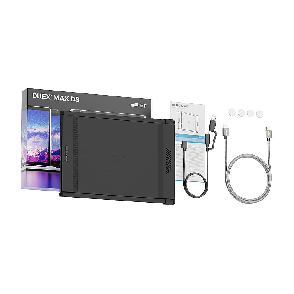 Mobile Pixels - DUEX Max DS 14.1" IPS LCD Monitor - Black