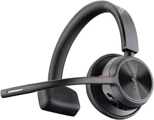 Poly - Voyager 4310 Wireless Noise Cancelling Single Ear Headset with mic - Black