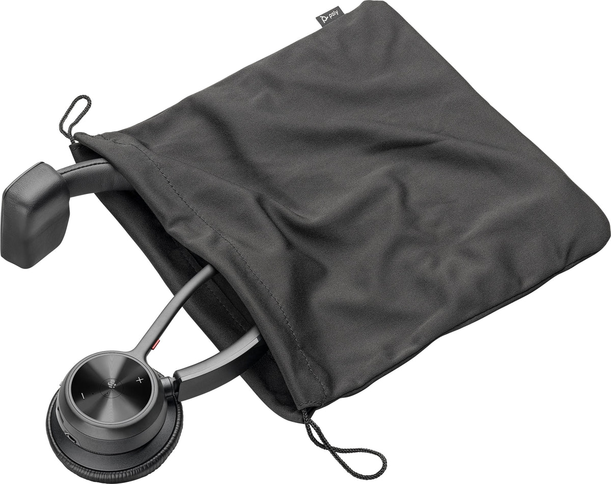 Poly - Voyager 4310 Wireless Noise Cancelling Single Ear Headset with mic - Black