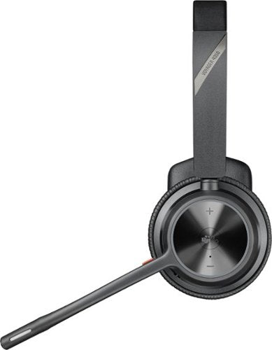 Poly - Voyager 4310 Wireless Noise Cancelling Single Ear Headset with mic - Black