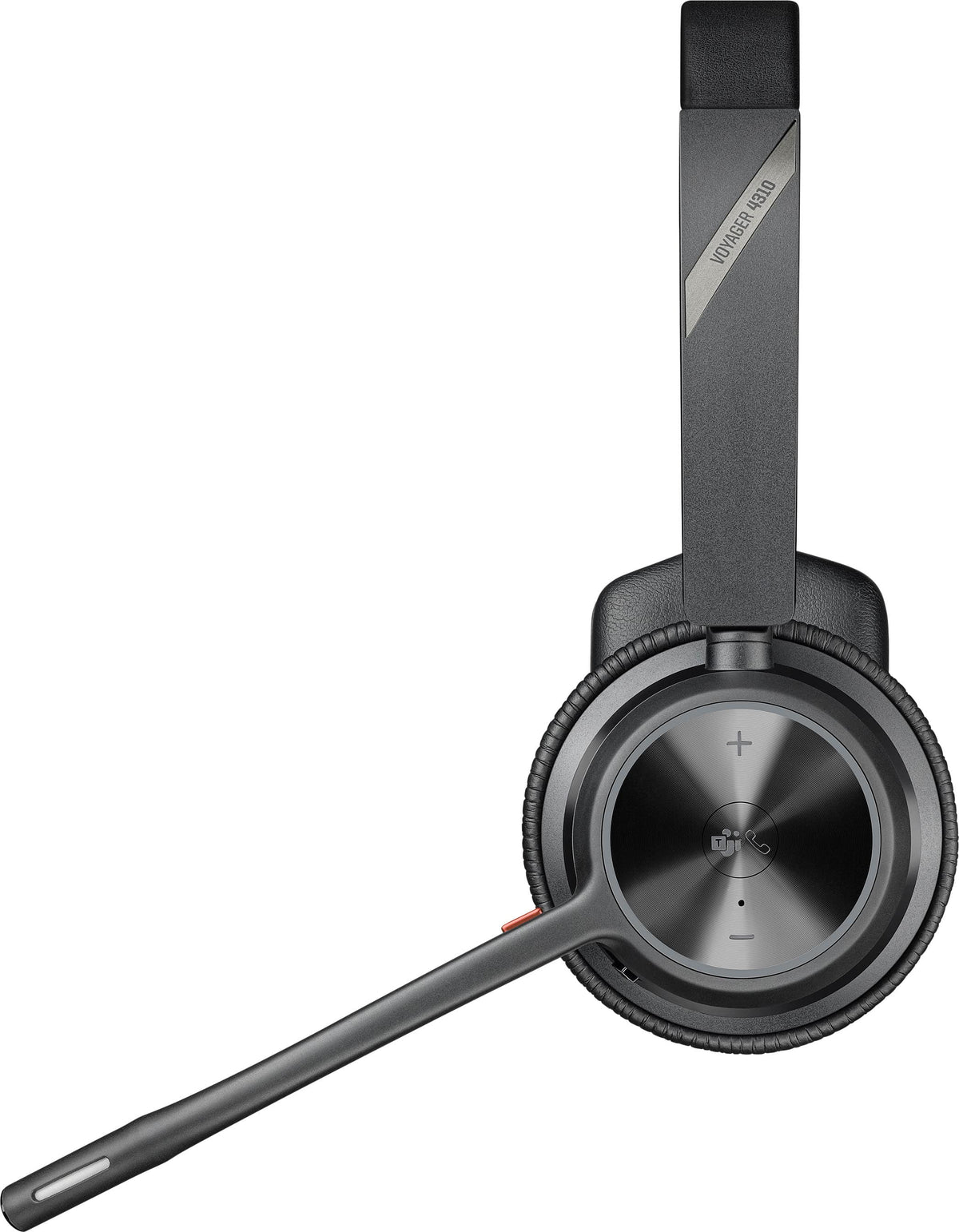 Poly - Voyager 4310 Wireless Noise Cancelling Single Ear Headset with mic - Black